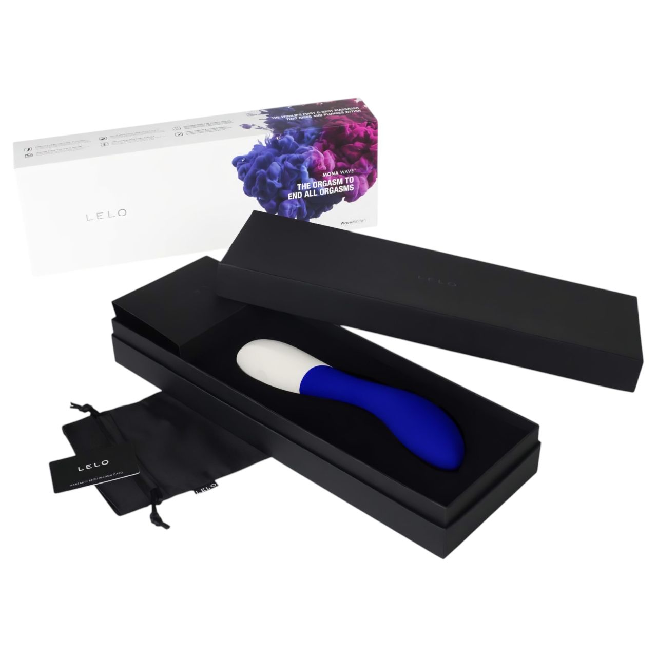 LELO Mona Wave - vízálló G-pont vibrátor (kék) LELO Mona Wave - vízálló G-pont vibrátor (kék)