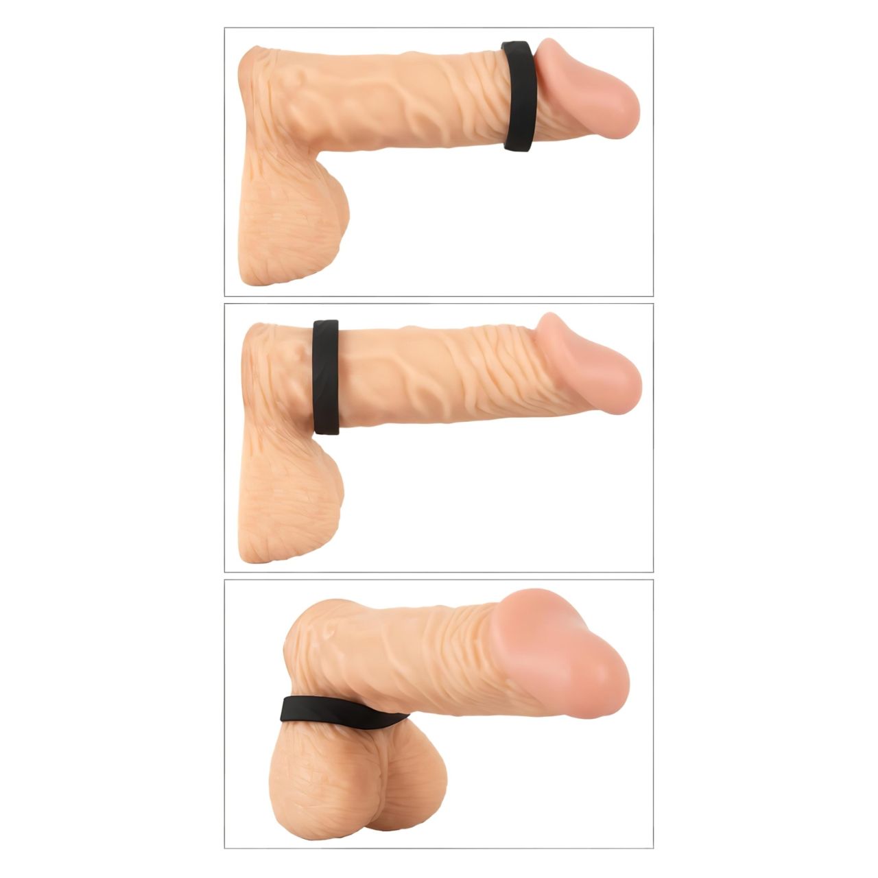 You2Toys 4in1 - pénisz- és heregyűrű szett (natúr-fekete) You2Toys 4in1 - pénisz- és heregyűrű szett (natúr-fekete)