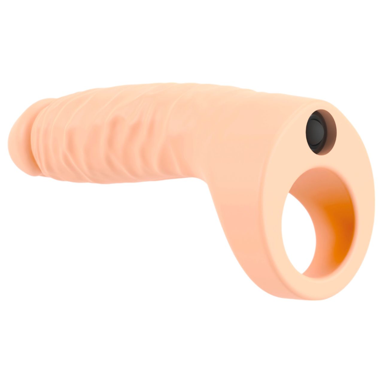 Realistixxx Double Fucker - felcsatolható anál vibrátor (fekete) Realistixxx Double Fucker - felcsatolható anál vibrátor (fekete)