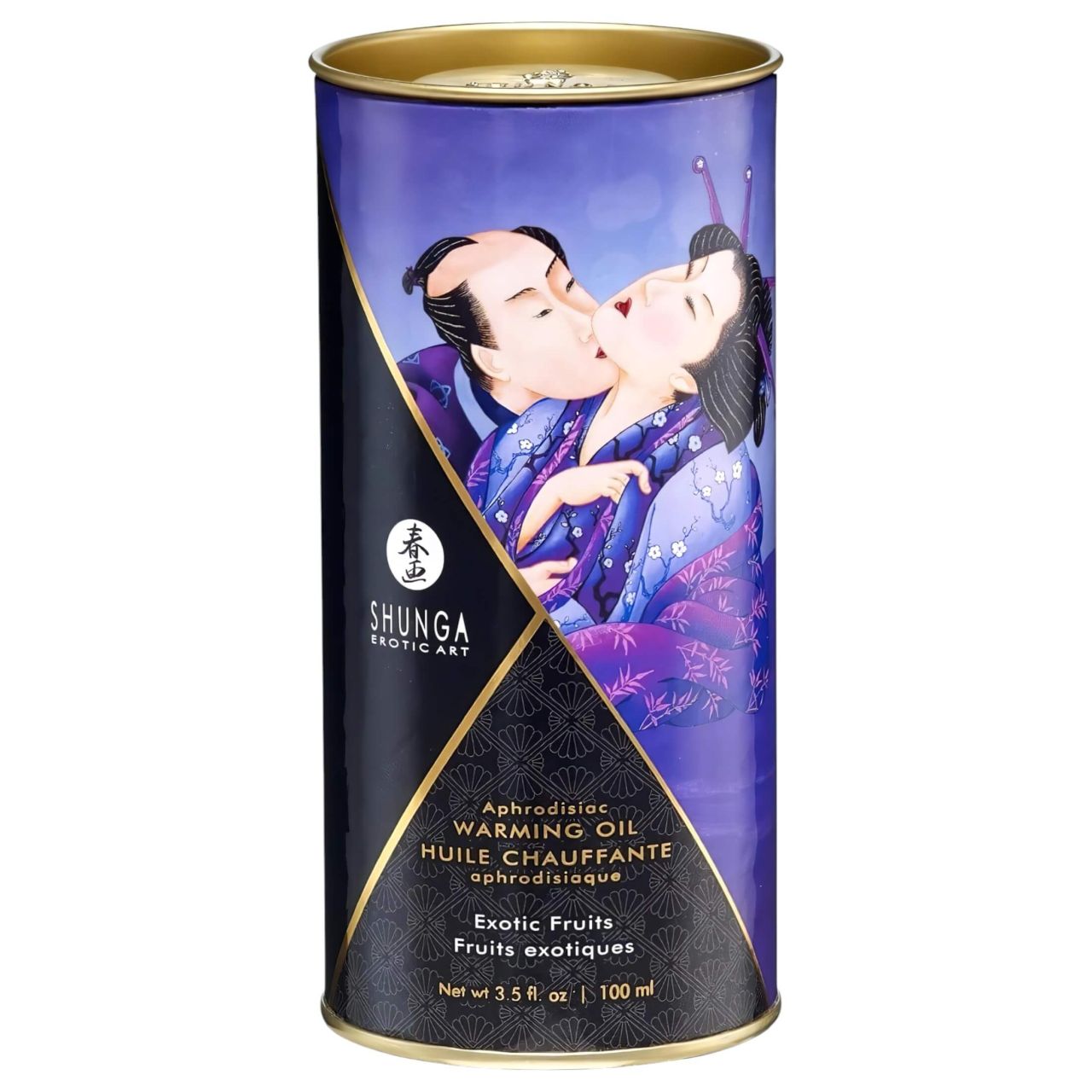 Shunga - melegítő masszázsolaj - egzotikus gyümölcs (100ml) Shunga - melegítő masszázsolaj - egzotikus gyümölcs (100ml)