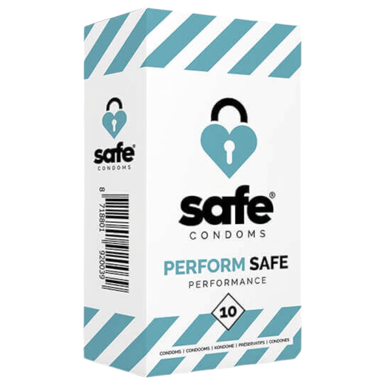 SAFE Perform Safe - nagy óvszer (10db) SAFE Perform Safe - nagy óvszer (10db)