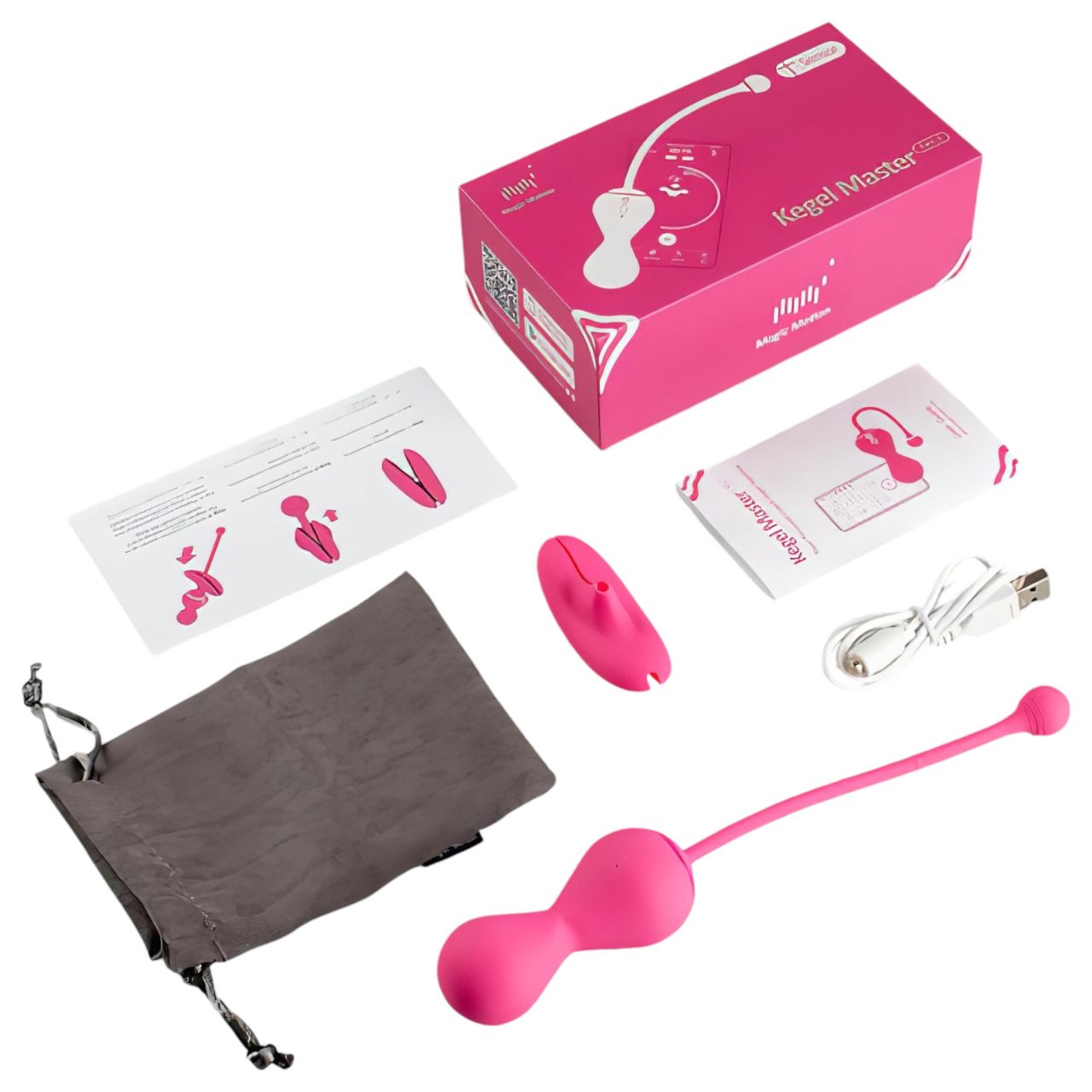 Magic Motion Kegel Master - Okos gésagolyó duó (lila) Magic Motion Kegel Master - Okos gésagolyó duó (lila)