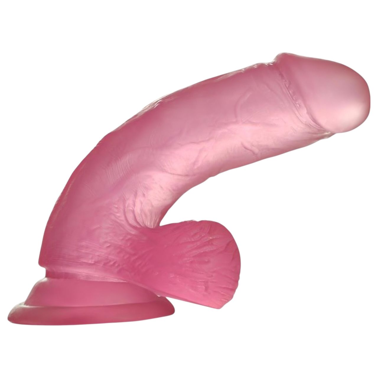 Lovetoy Jelly Studs - tapadókorongos dildó - 15cm (pink) Lovetoy Jelly Studs - tapadókorongos dildó - 15cm (pink)