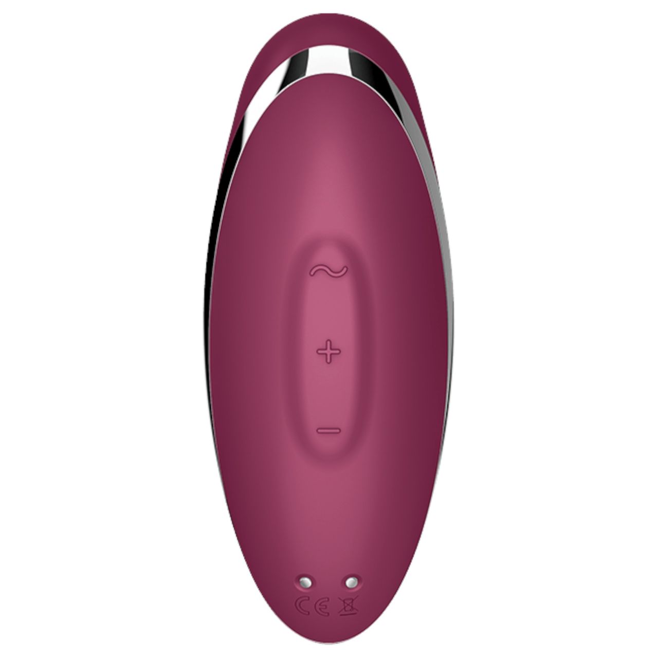 Satisfyer Tap & Climax 2 - 2in1 csiklóizgató és vibrátor (piros) Satisfyer Tap & Climax 2 - 2in1 csiklóizgató és vibrátor (piros)