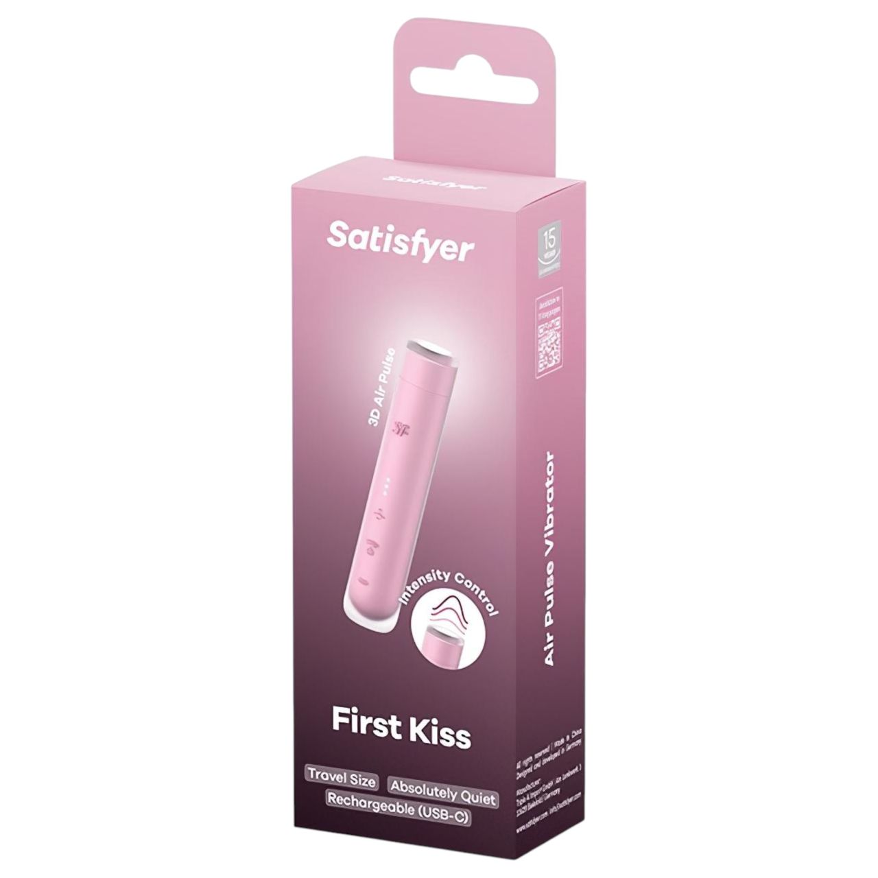 Satisfyer First Kiss - léghullámos csiklóizgató (piros) Satisfyer First Kiss - léghullámos csiklóizgató (piros)