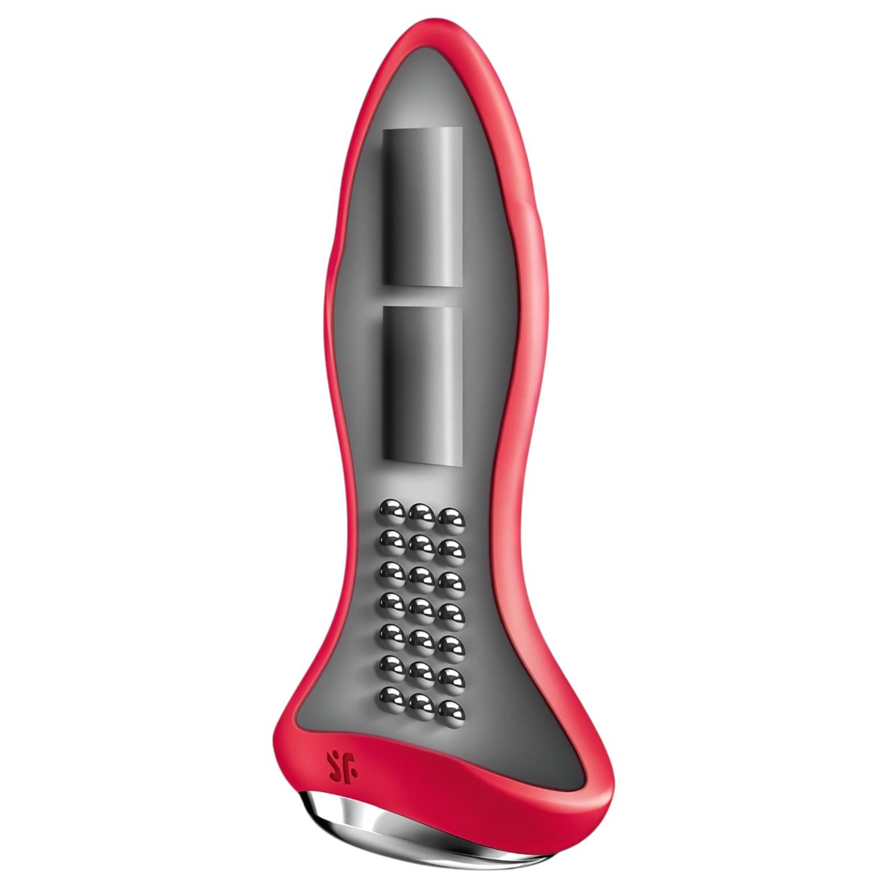 Satisfyer Rotator Plug 1 - gyöngyös anál vibrátor (piros) Satisfyer Rotator Plug 1 - gyöngyös anál vibrátor (piros)