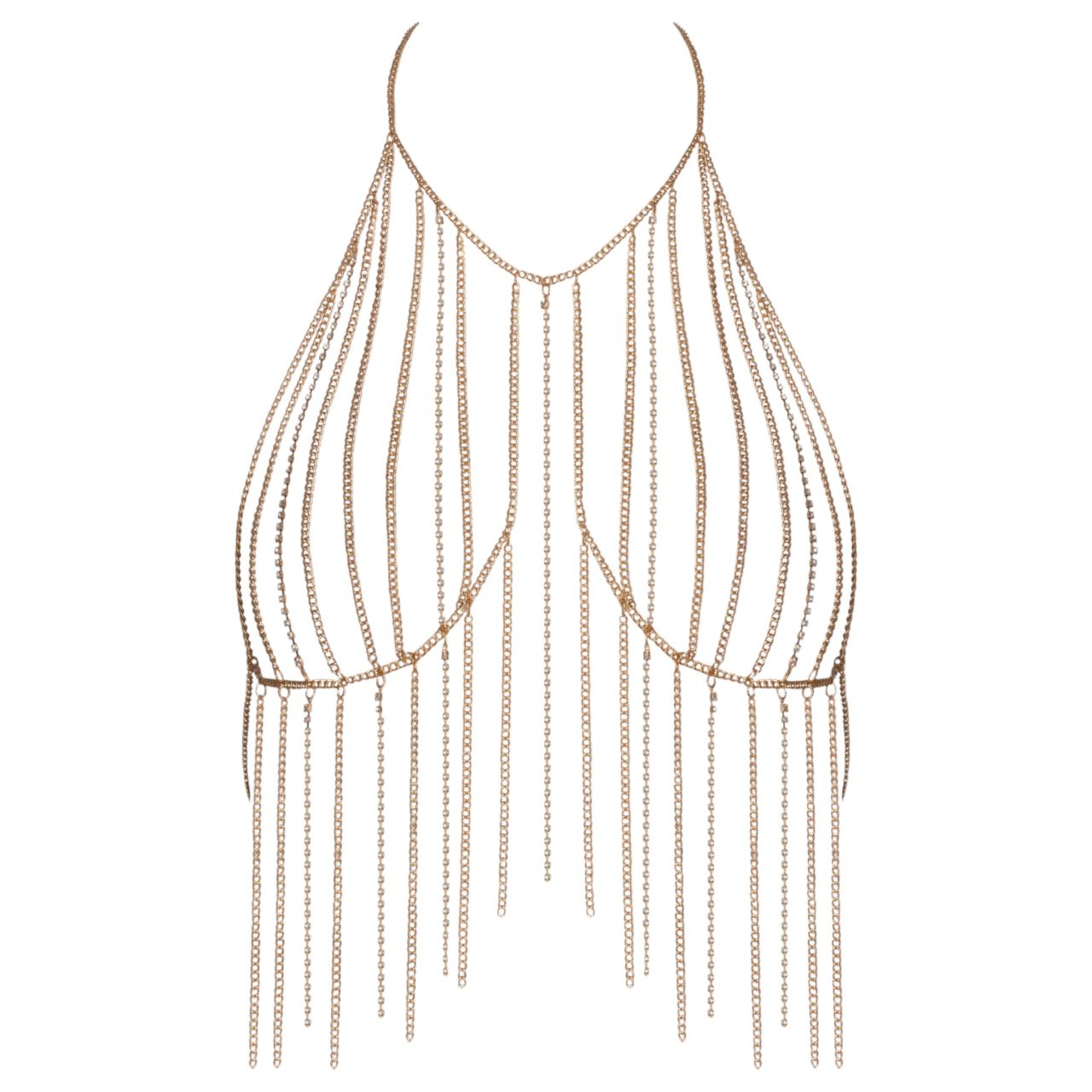 Cottelli - állítható testlánc (arany)