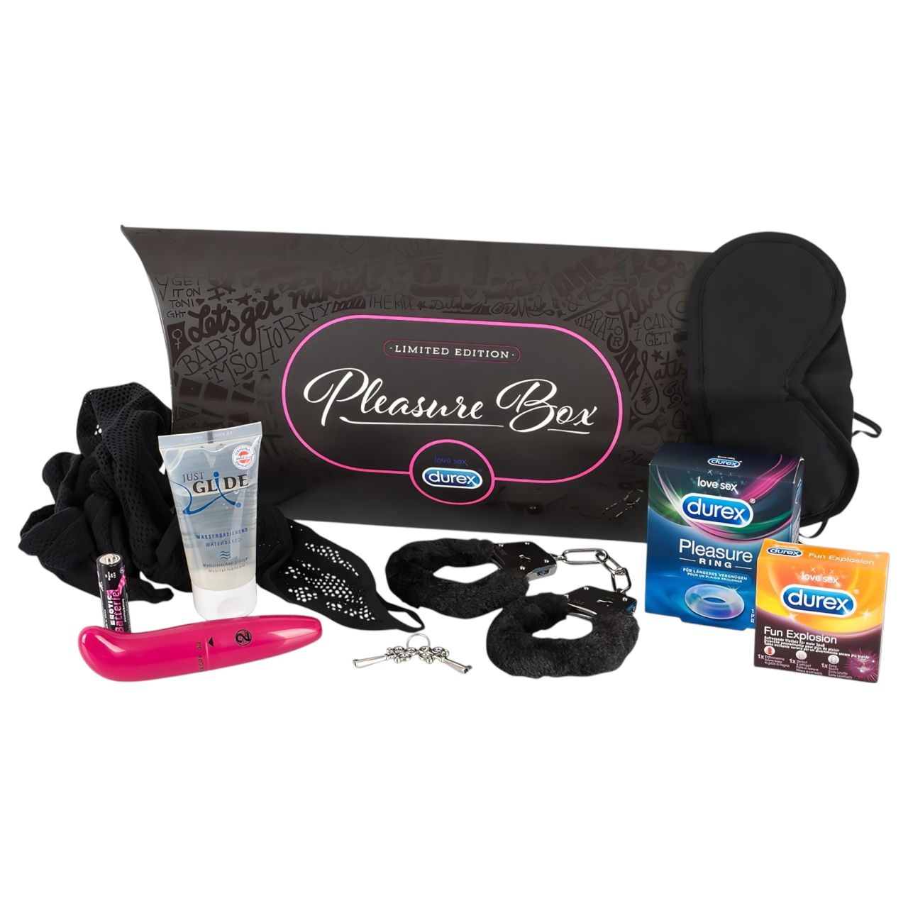Durex Pleasure Box - vibrátoros szett (8 részes)