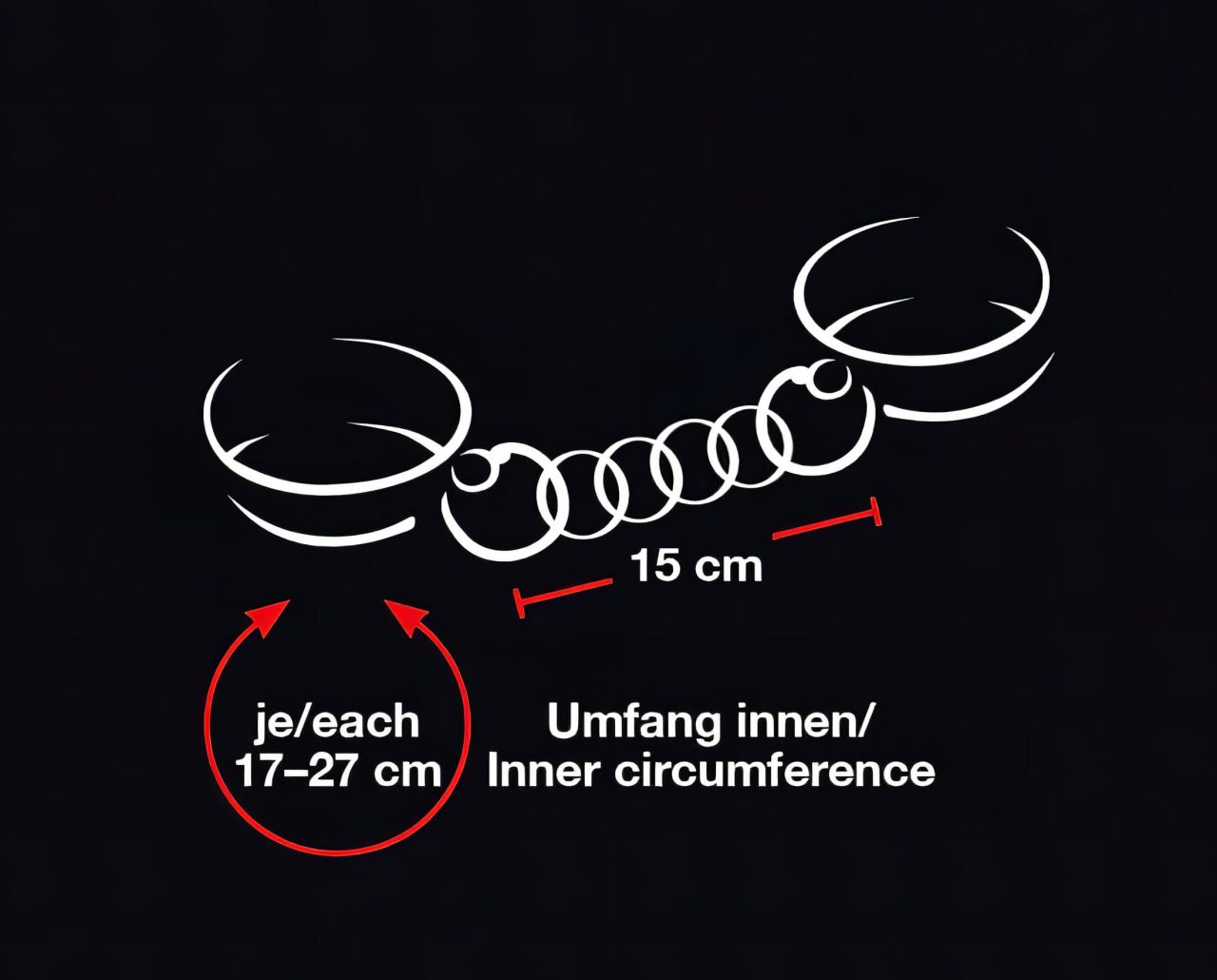 Bad Kitty - szíves bilincsek (fekete) Bad Kitty - szíves bilincsek (fekete)
