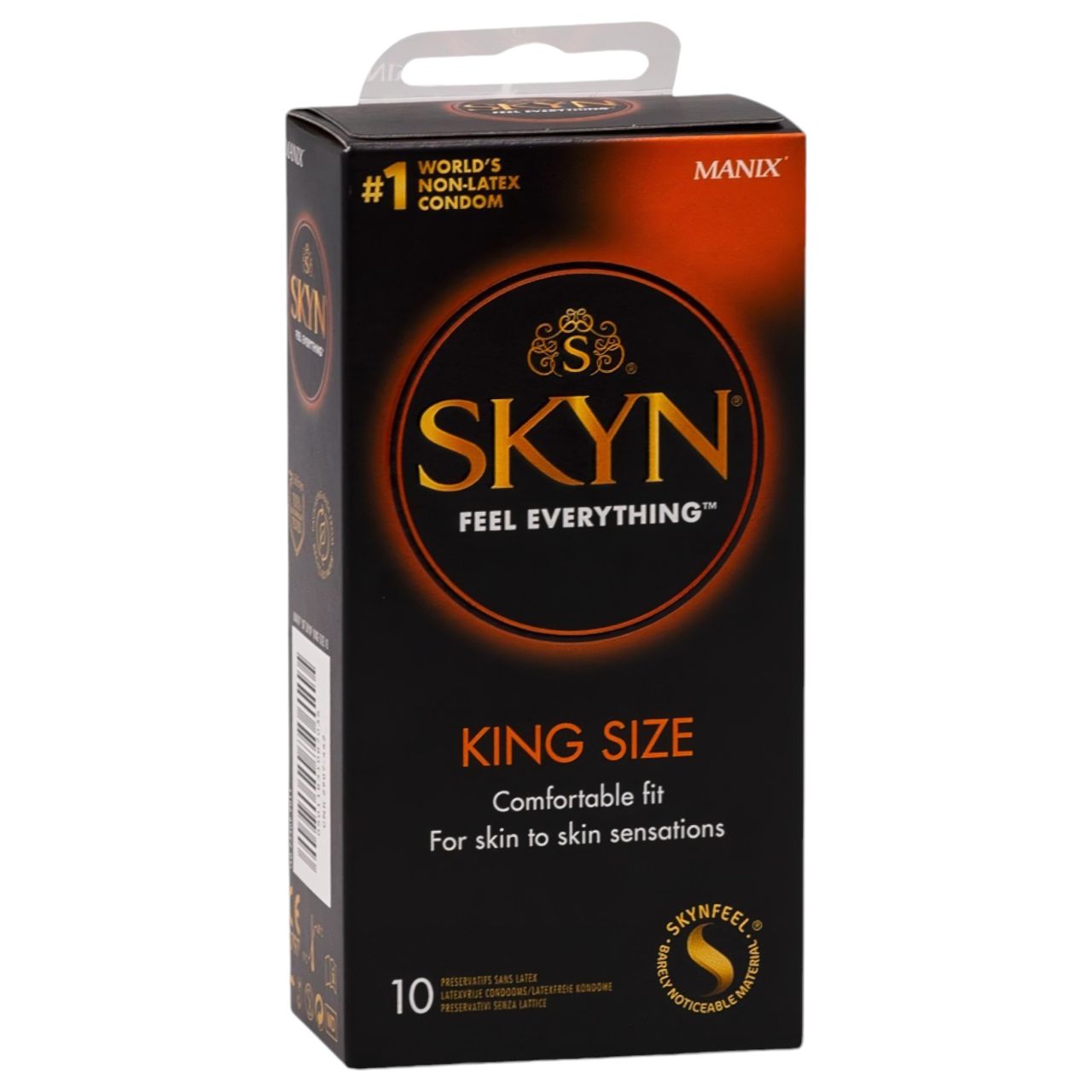 Manix SKYN - XXL latexmentes óvszer (10db) Manix SKYN - XXL latexmentes óvszer (10db)