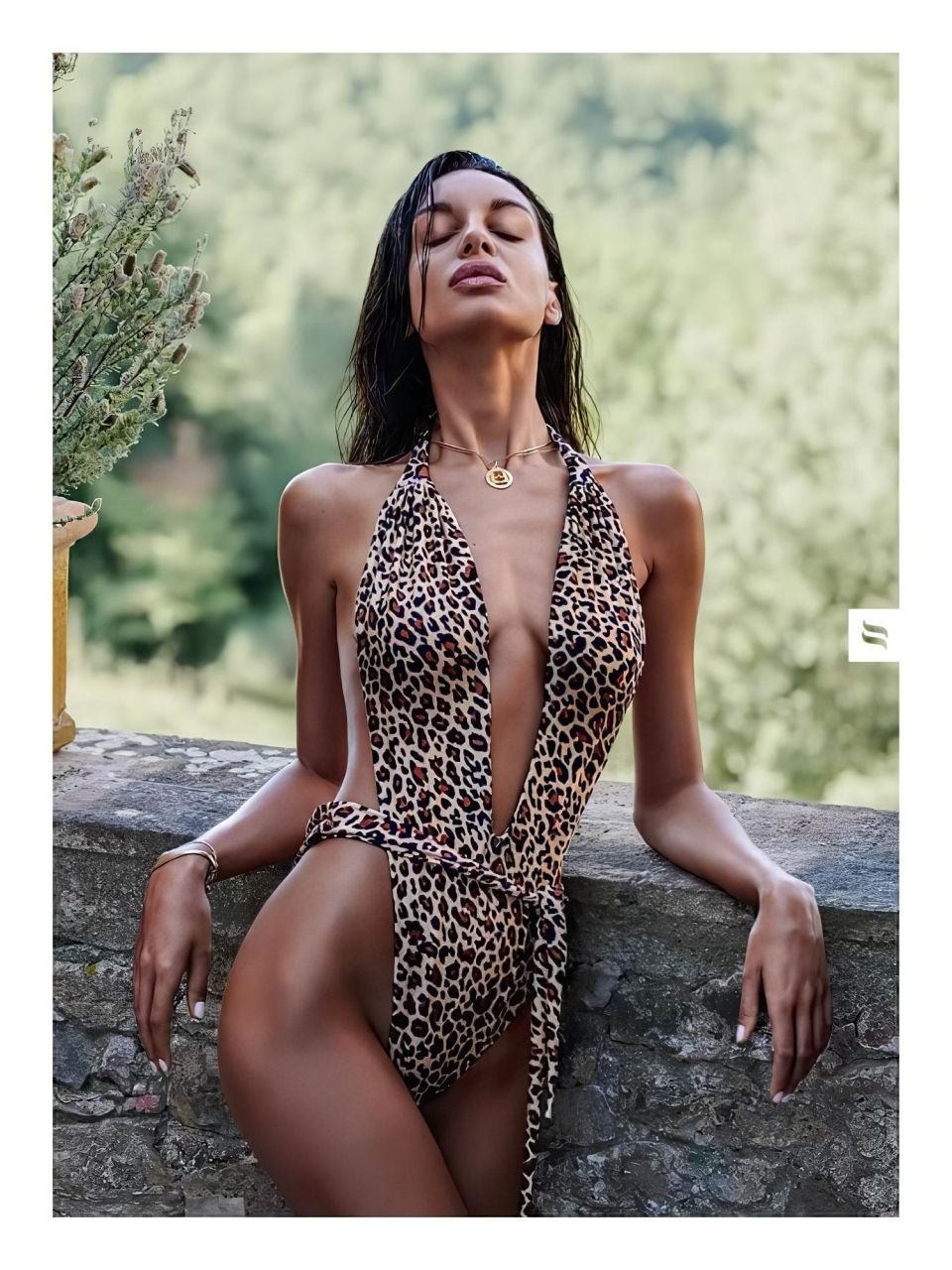 Obsessive Cancunella - trikini - leopárd (S-L)