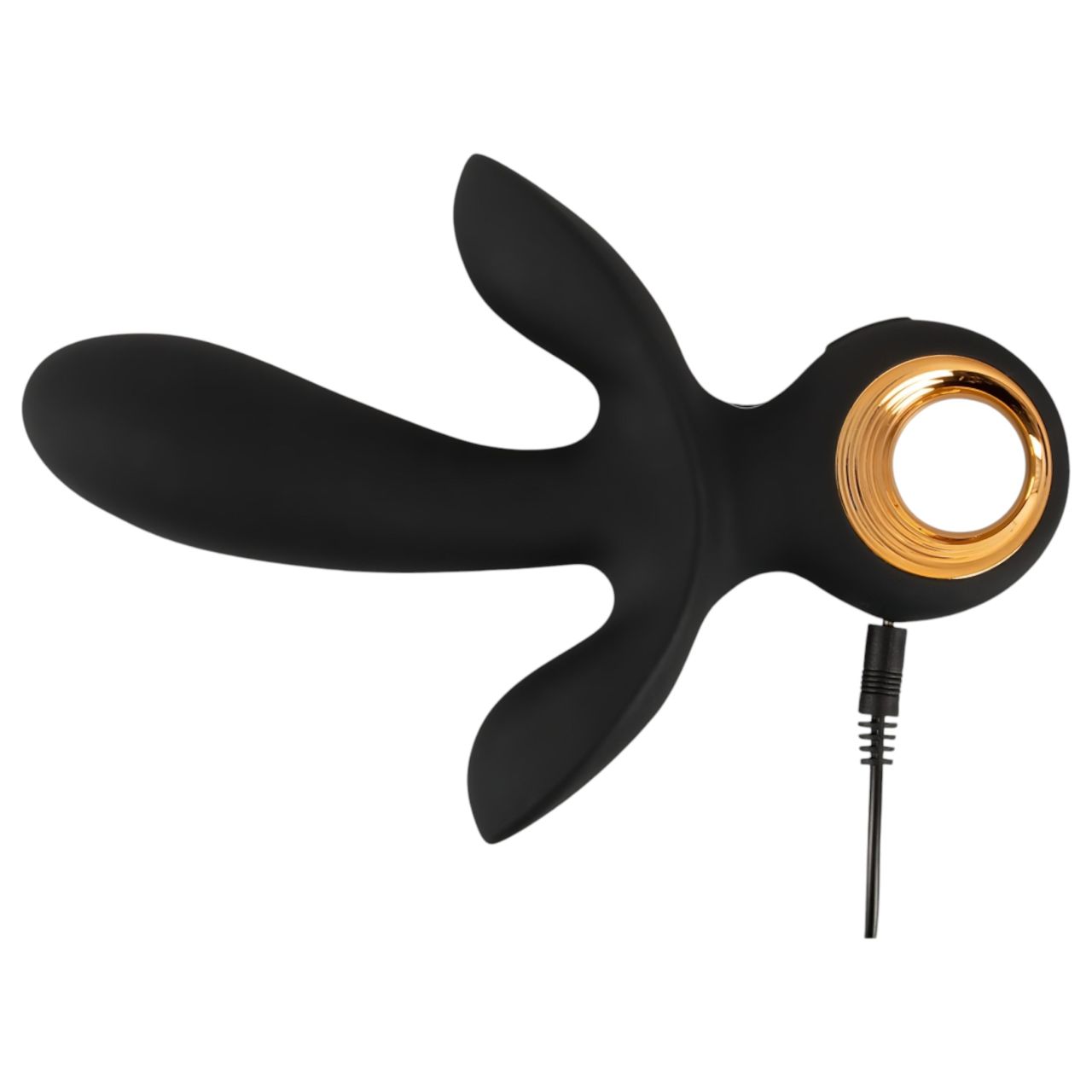 Eternal - felpumpálható tripla vibrátor (fekete) Eternal - felpumpálható tripla vibrátor (fekete)