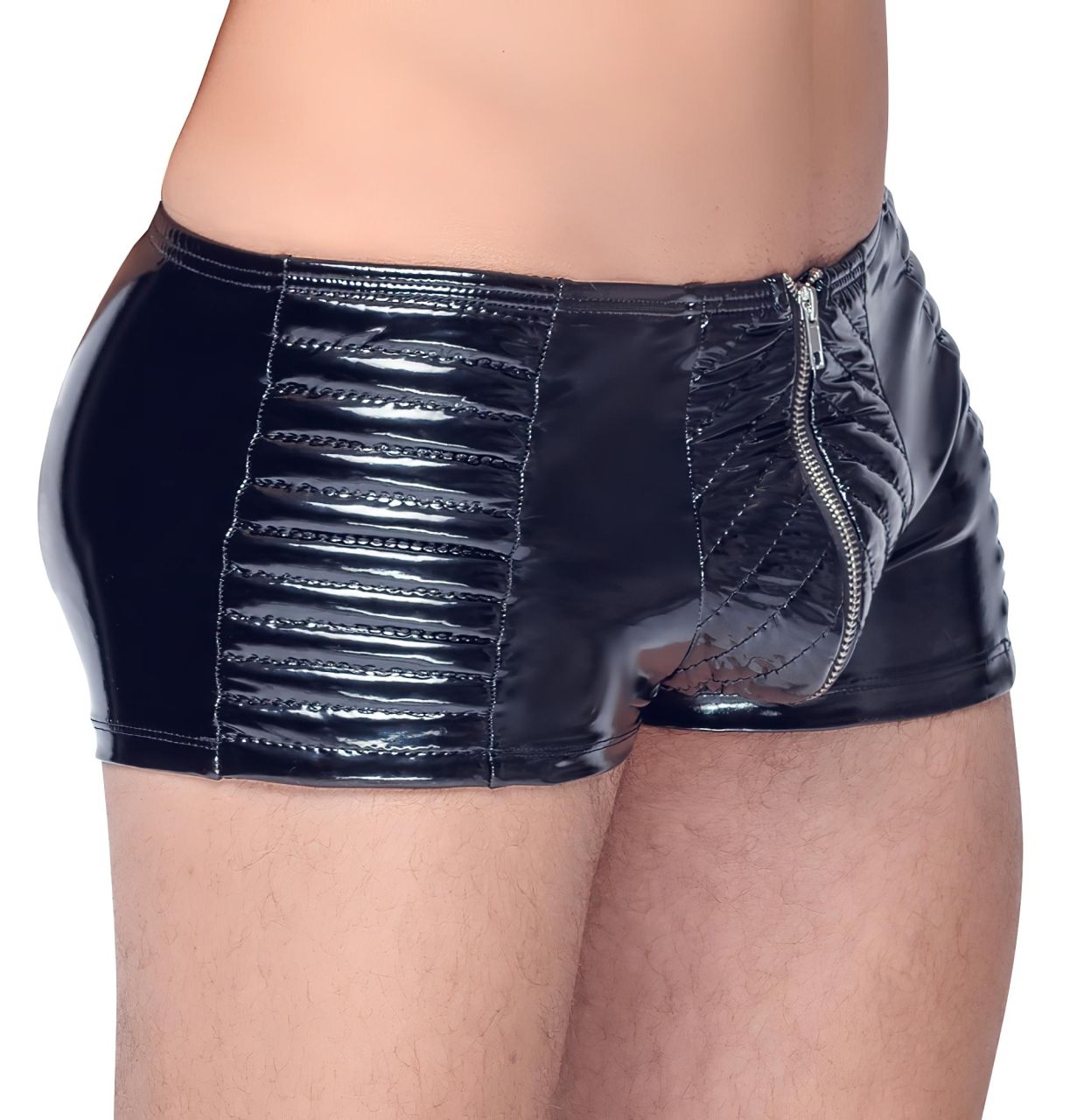 Black Level - cipzáras férfi short (fekete) Black Level - cipzáras férfi short (fekete)