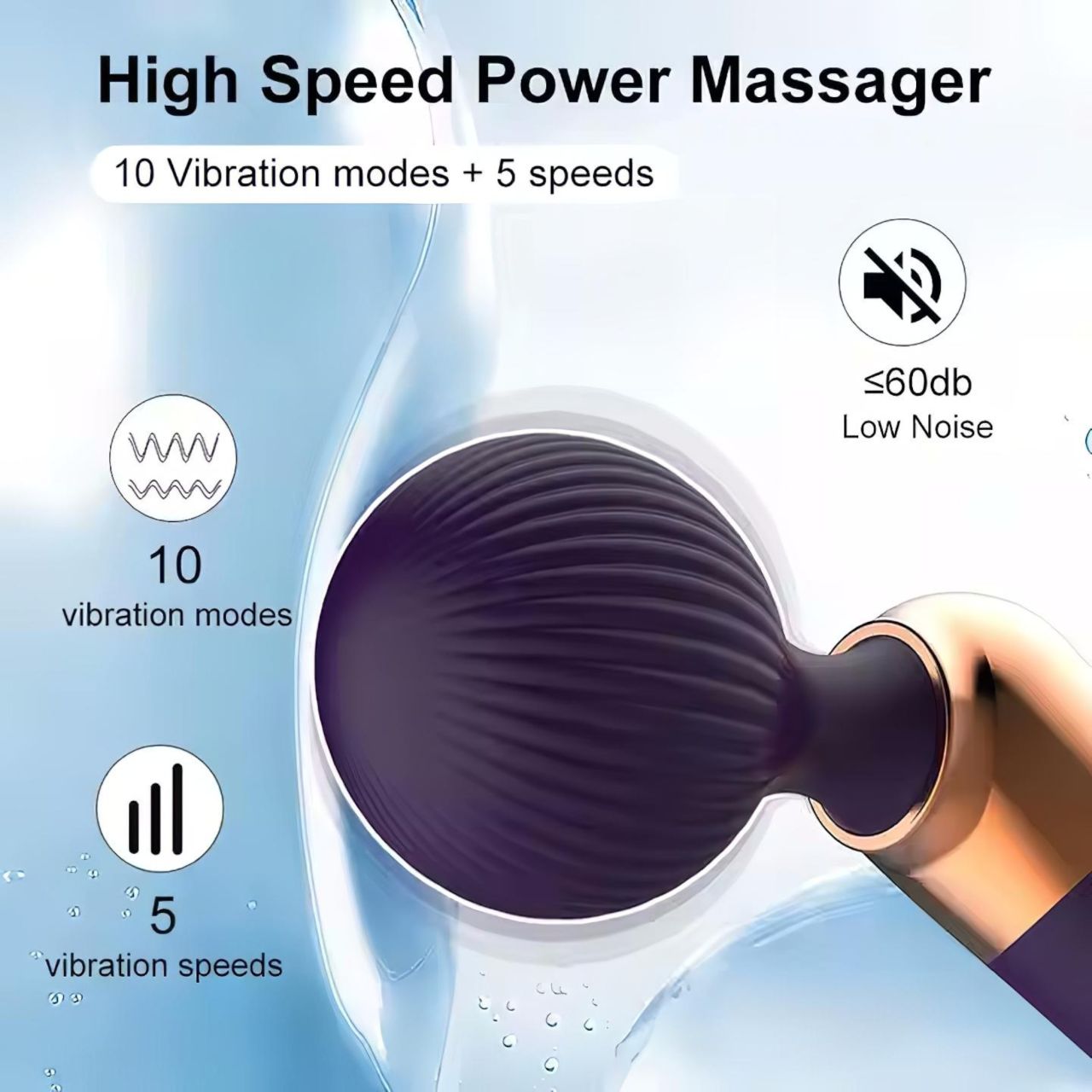Hajlított, akkus masszírozó vibrátor (fekete) Hajlított, akkus masszírozó vibrátor (fekete)