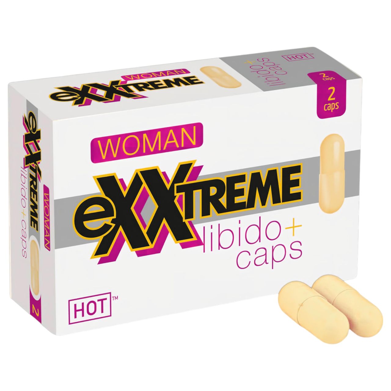 Hot exxtreme Libido étrend kiegészítő kapszula nőknek (2db) Hot exxtreme Libido étrend kiegészítő kapszula nőknek (2db)