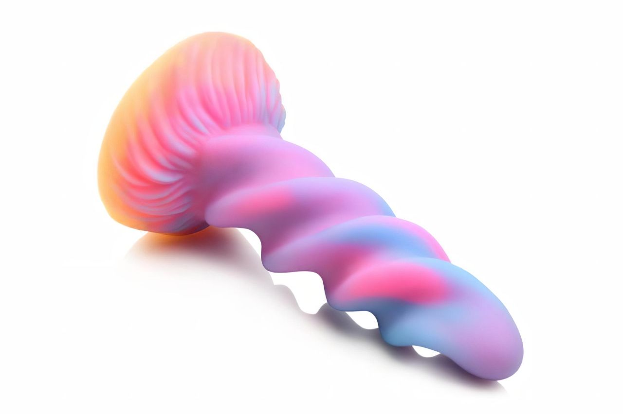 Creature Cocks Moon Rider - világító unikornis dildó (lila-pink) Creature Cocks Moon Rider - világító unikornis dildó (lila-pink)