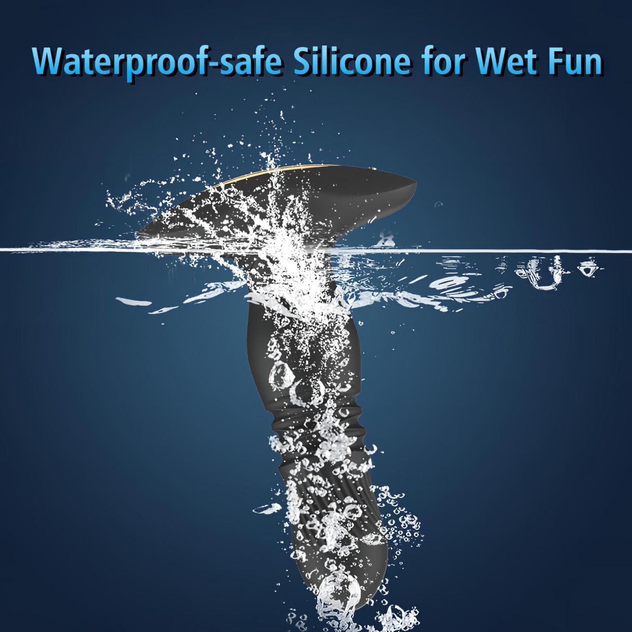 Aixiasia Roy - akkus, rádiós lökő anál vibrátor (fekete) Aixiasia Roy - akkus, rádiós lökő anál vibrátor (fekete)