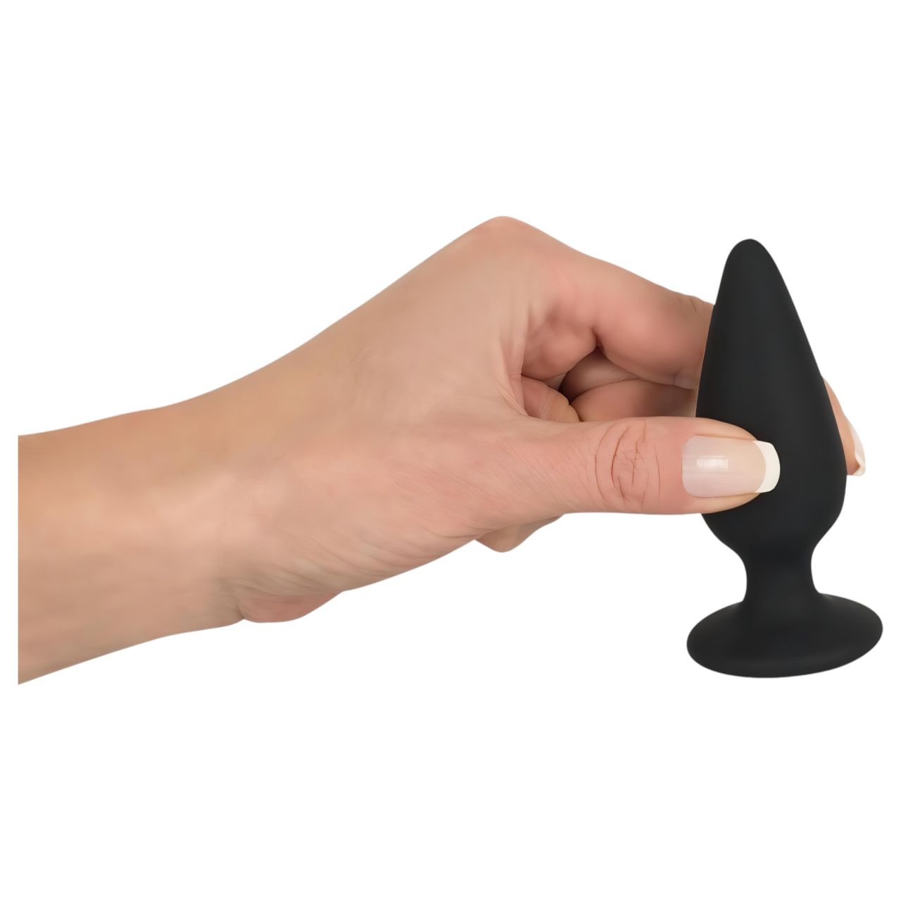 Black Velvet Heavy - 75g-os anál plug (fekete) Black Velvet Heavy - 75g-os anál plug (fekete)
