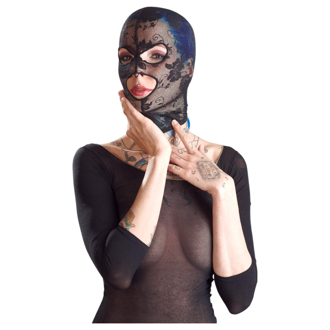 Bad Kitty - csipke szopó maszk Bad Kitty - csipke szopó maszk