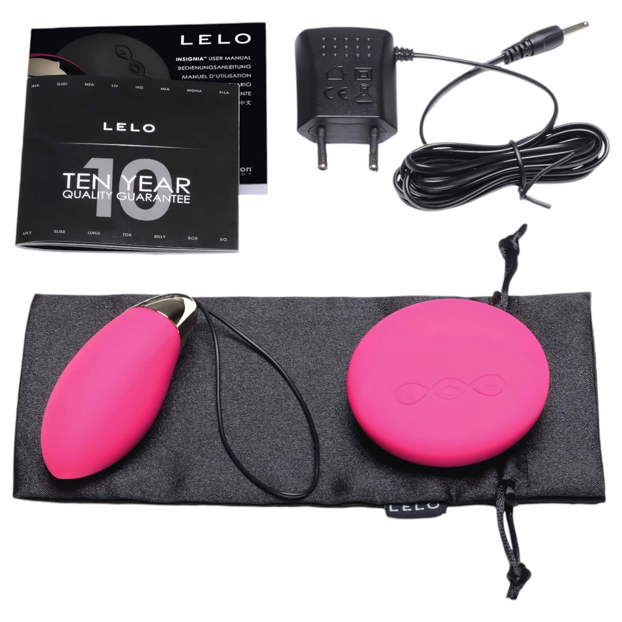 LELO Lyla 2 - távirányítós vibrotojás (rózsaszín) LELO Lyla 2 - távirányítós vibrotojás (rózsaszín)