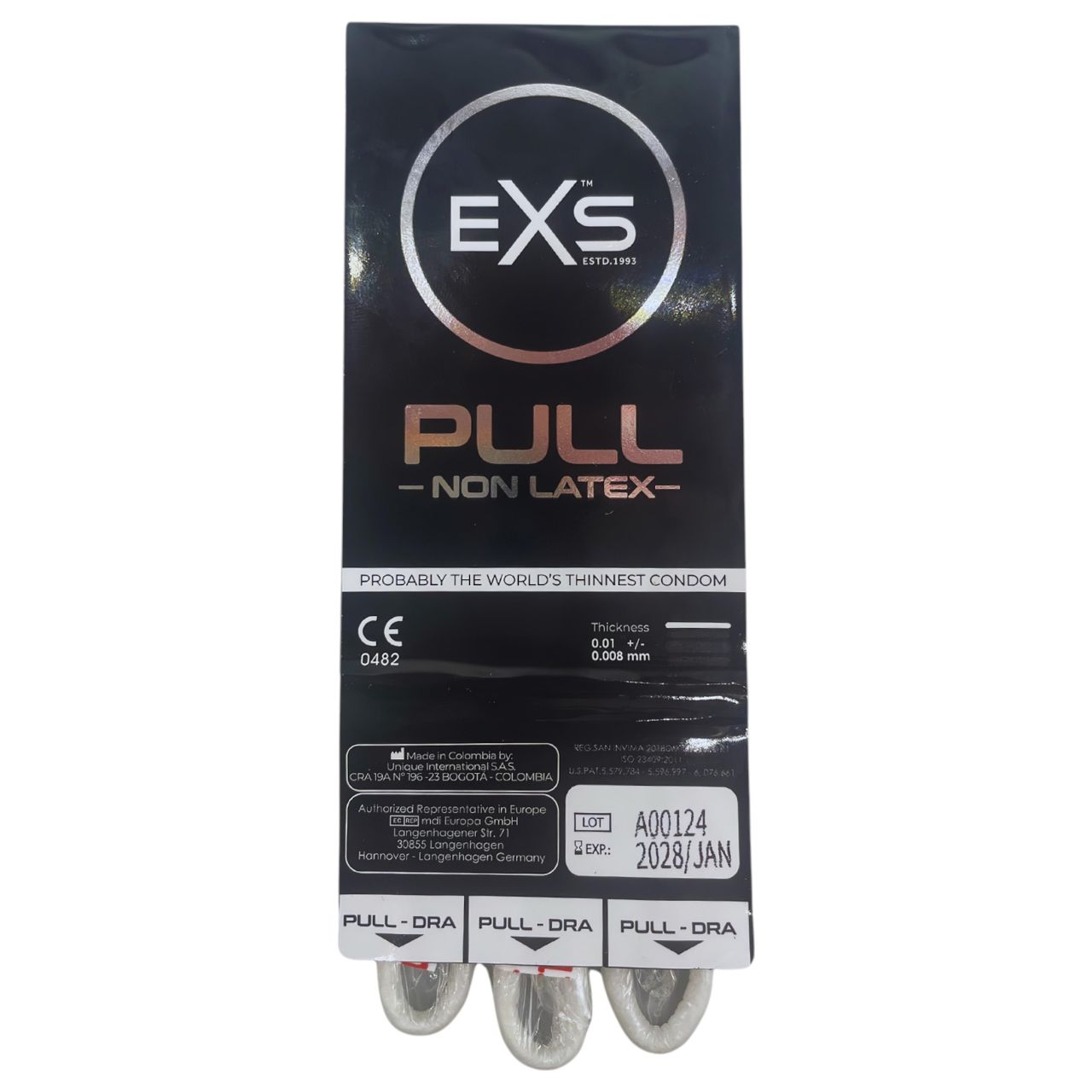 EXS - latexmentes óvszer (3db) EXS - latexmentes óvszer (3db)