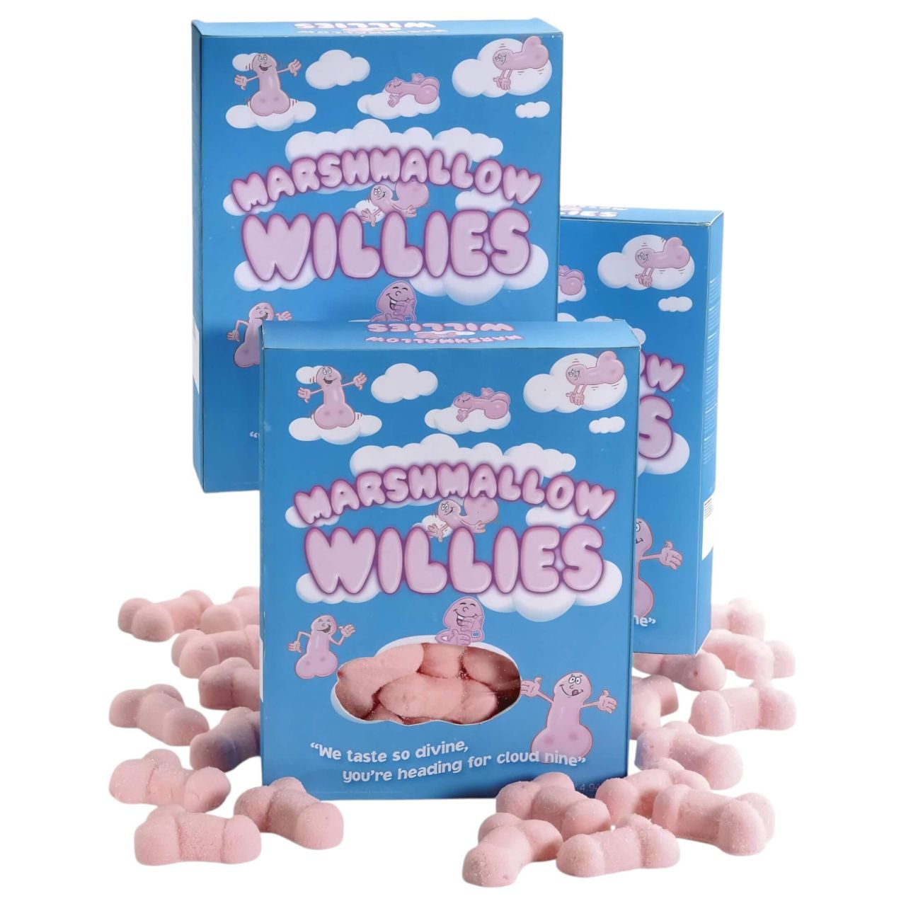 Marshmallow - pillecukor fütyi - pink (140g) Marshmallow - pillecukor fütyi - pink (140g)