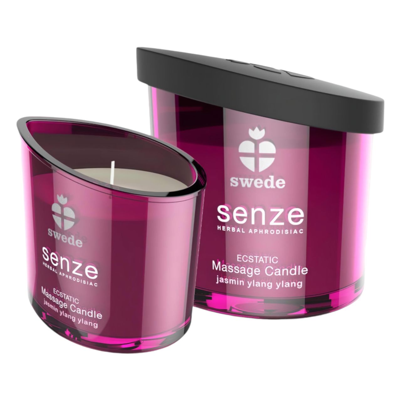 Swede Senze - masszázsgyertya - jázmin, ylang-ylang (50ml) Swede Senze - masszázsgyertya - jázmin, ylang-ylang (50ml)
