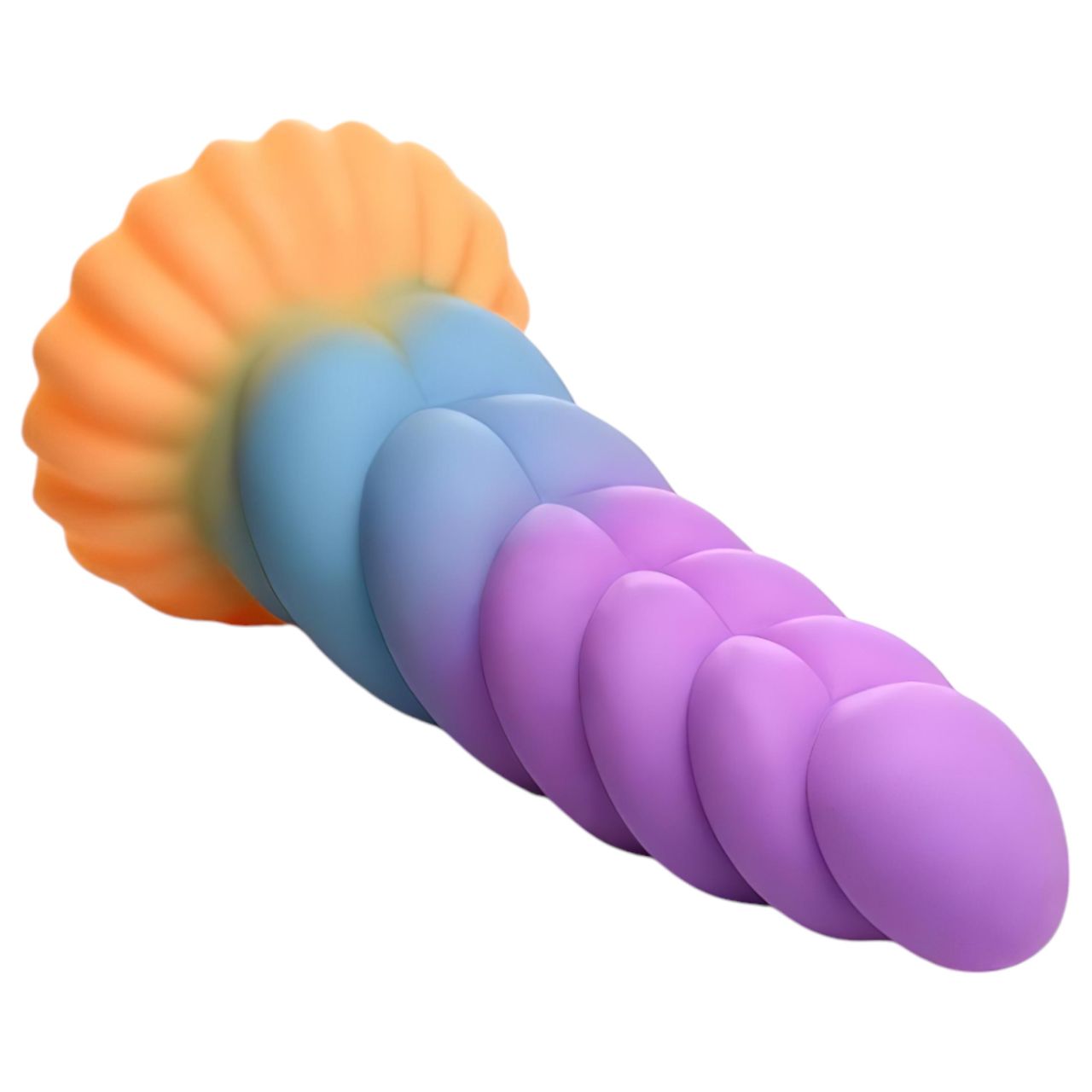 Creature Cocks Mystique - unikornis dildó - 21cm (lila-sárga) Creature Cocks Mystique - unikornis dildó - 21cm (lila-sárga)