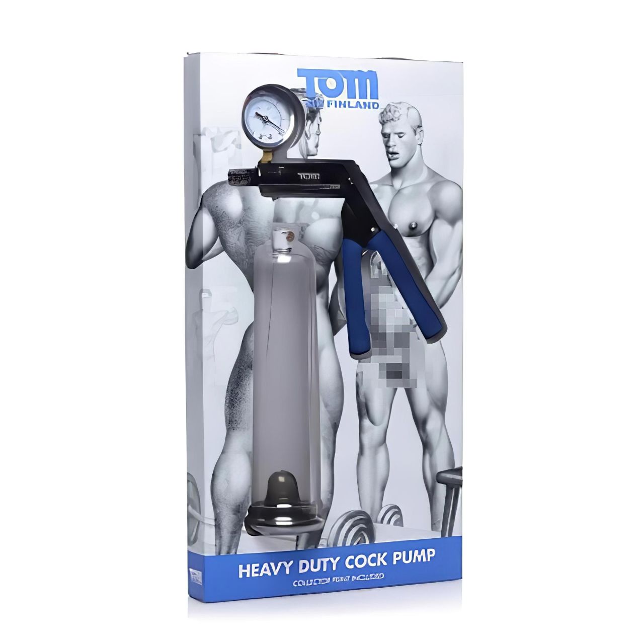Tom Heavy Duty - péniszpumpa fém pumpakarral (átlátszó) Tom Heavy Duty - péniszpumpa fém pumpakarral (átlátszó)