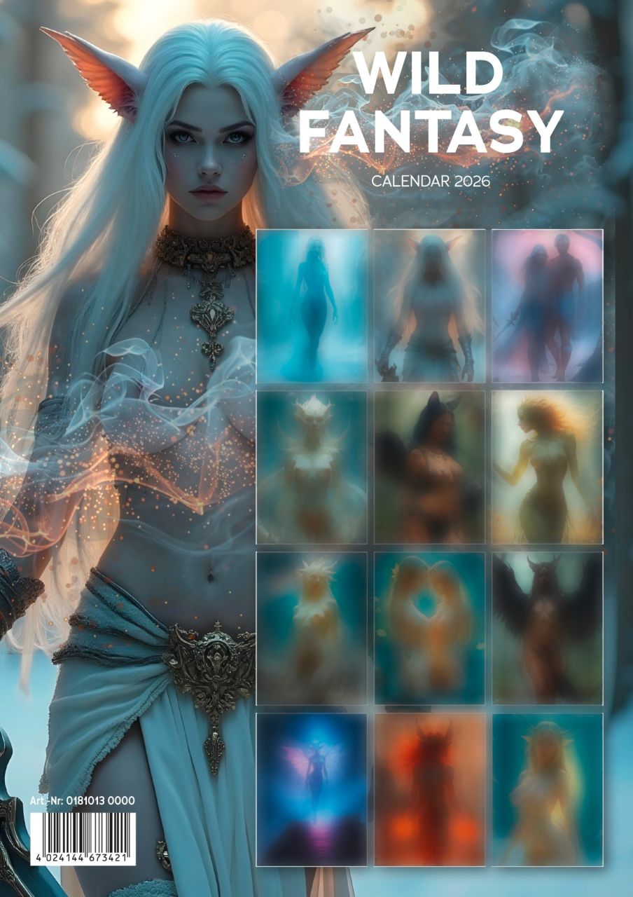Wild Fantasy - fantasztikus erotikus naptár - 2026