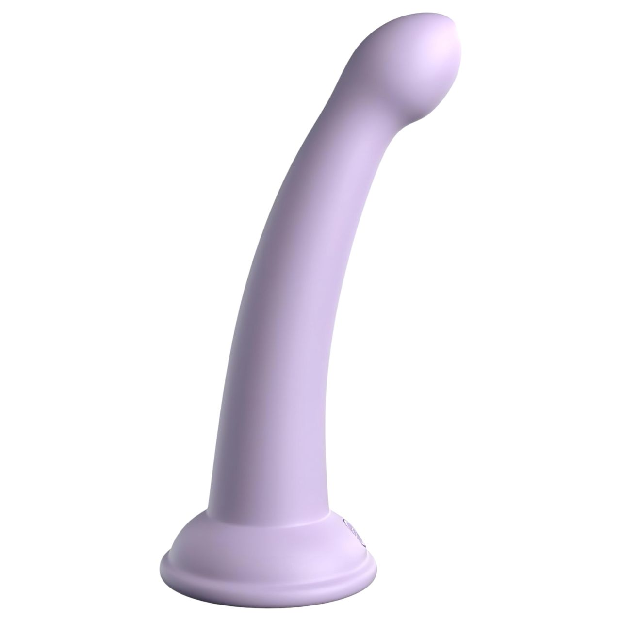 Dillio Secret Explorer - tapadókorongos dildó (17cm) - lila