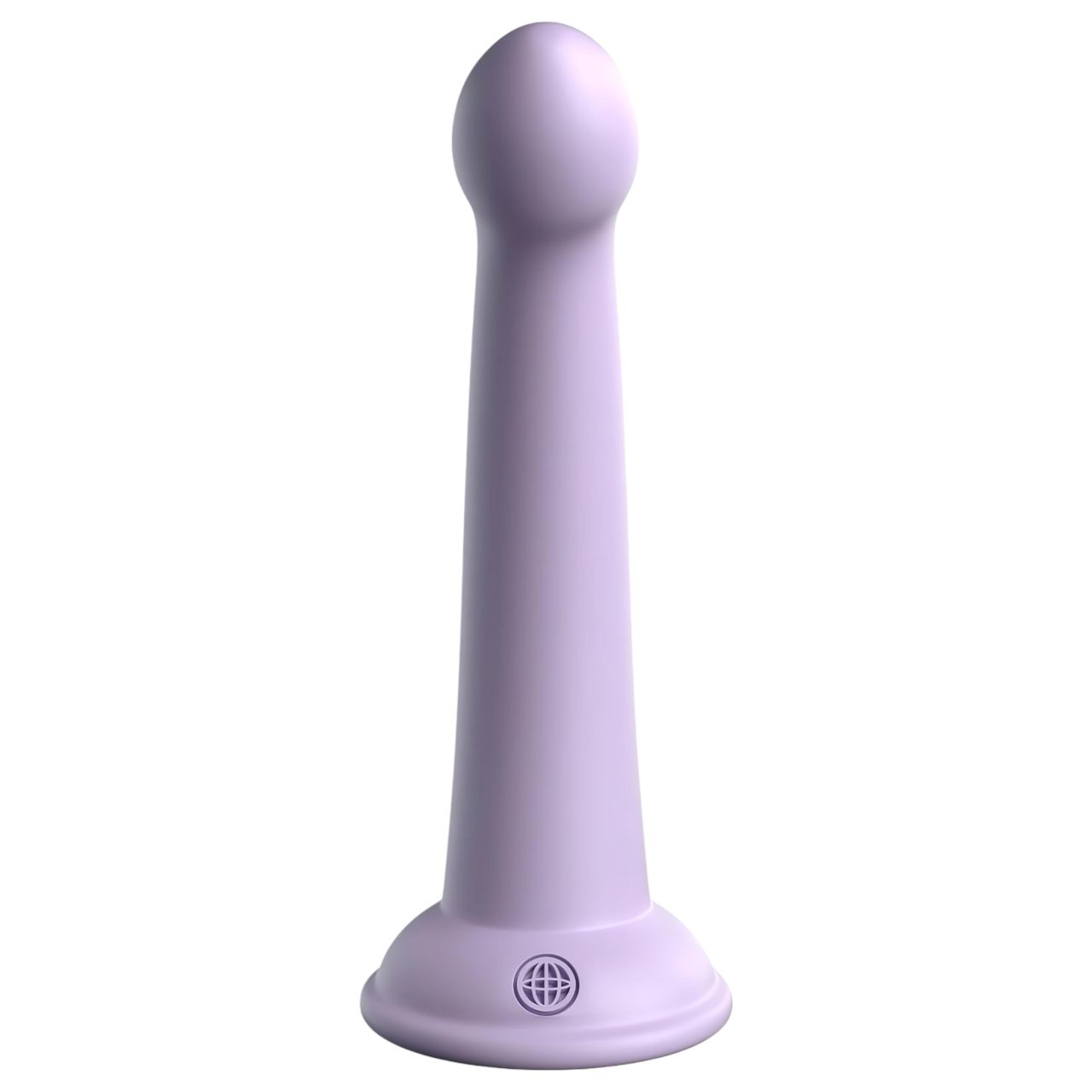 Dillio Secret Explorer - tapadókorongos dildó (17cm) - lila