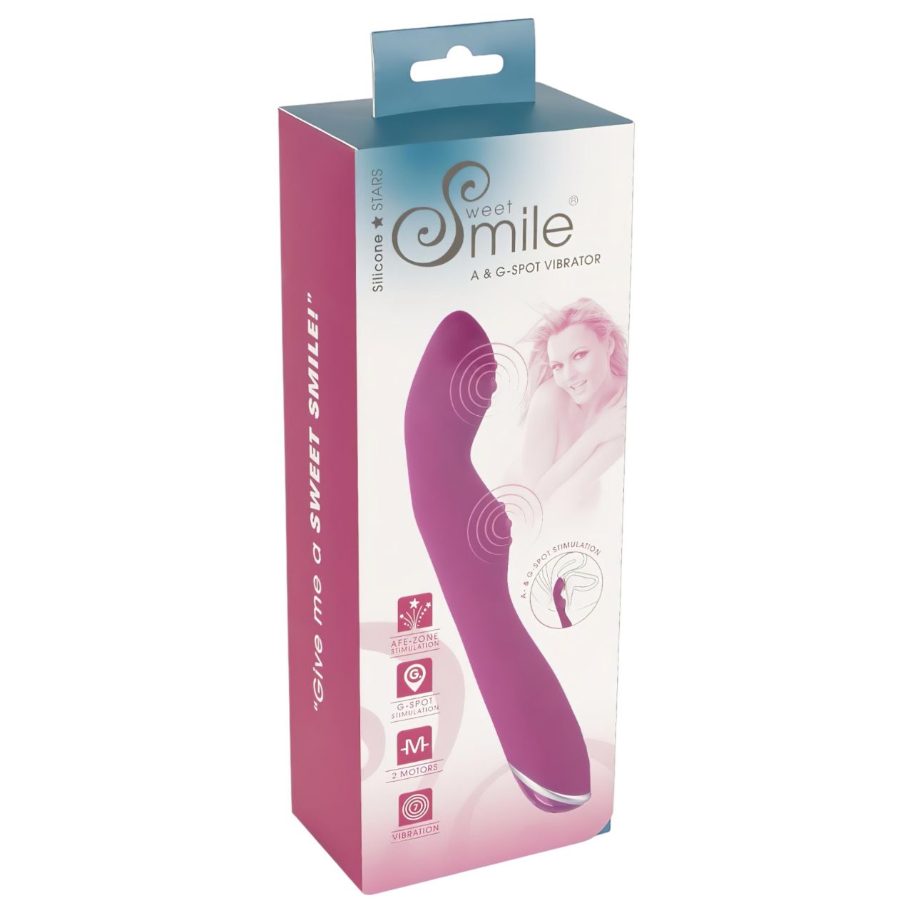 SMILE - flexibilis A és G-pont vibrátor (pink) SMILE - flexibilis A és G-pont vibrátor (pink)