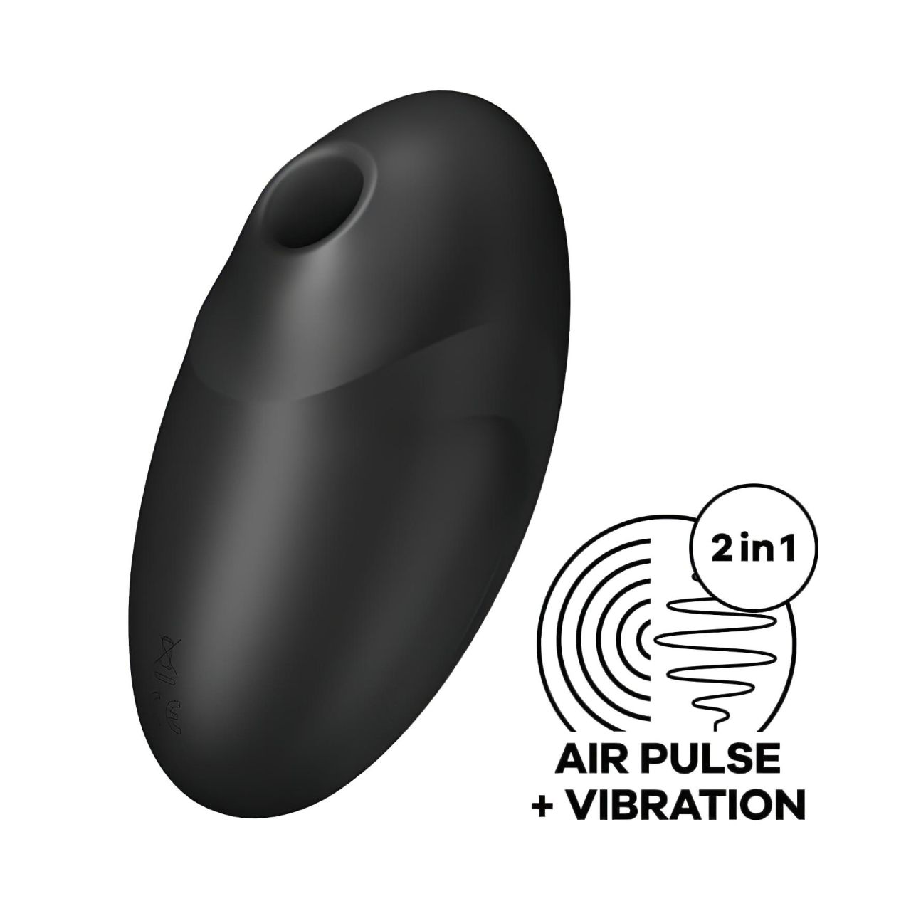 Satisfyer Vulva Lover 3 - léghullámos csiklóizgató (fekete) Satisfyer Vulva Lover 3 - léghullámos csiklóizgató (fekete)