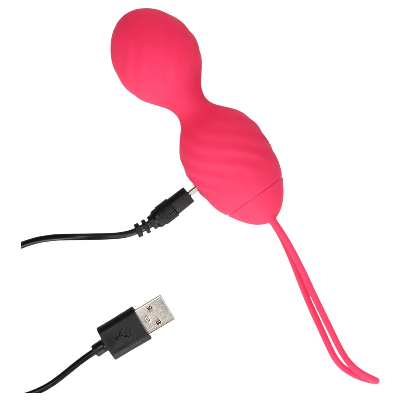 Loveline - barázdált vibrációs gésagolyó (pink) Loveline - barázdált vibrációs gésagolyó (pink)