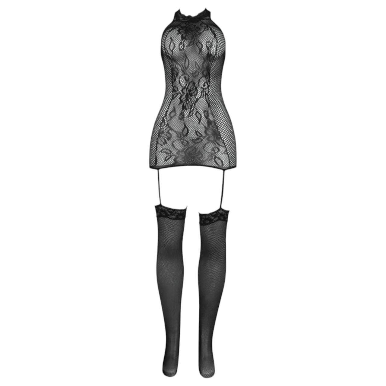 Adalet Nicole - csipkés necc szett - (fekete) Adalet Nicole - csipkés necc szett - (fekete)