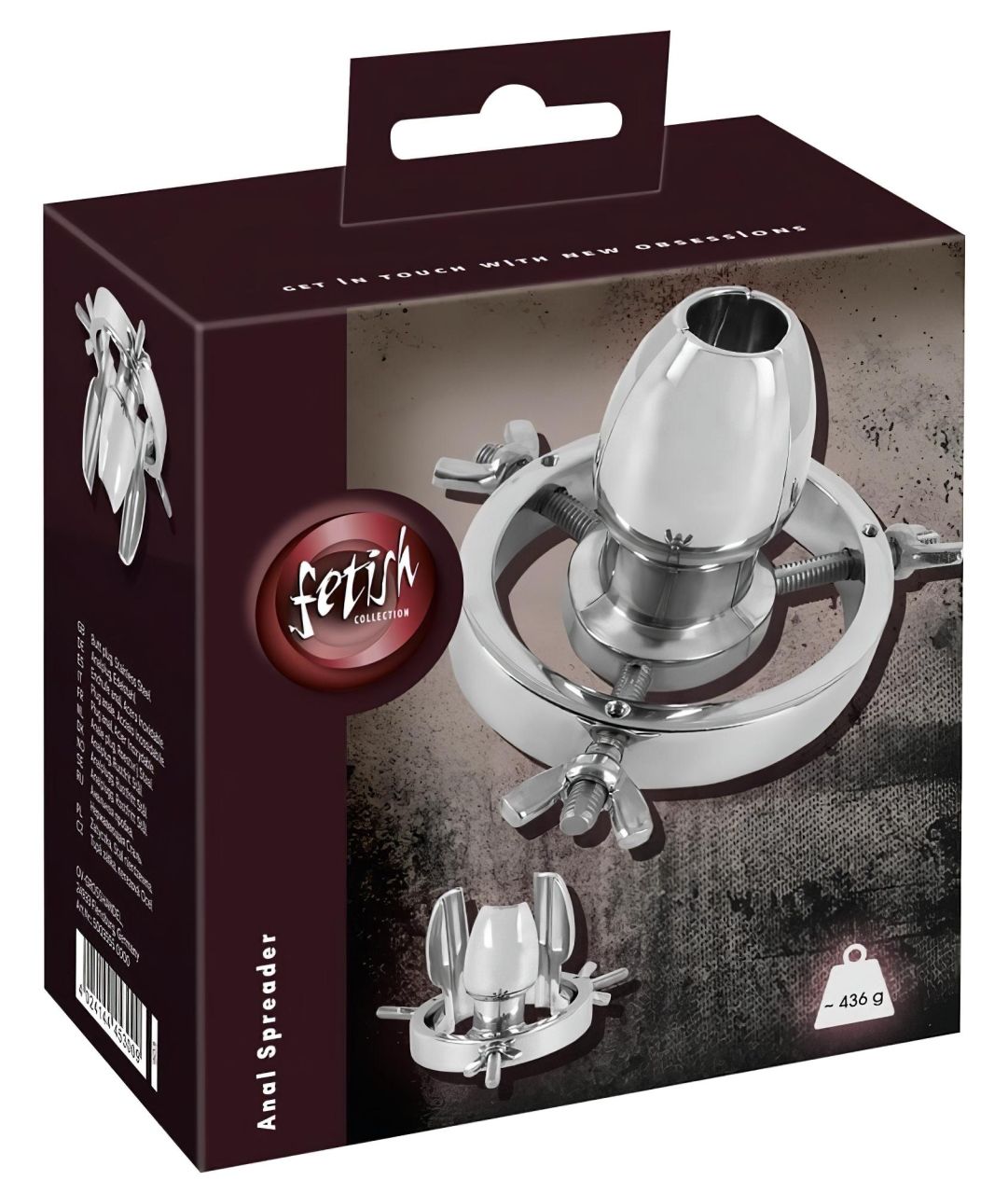 Fetish - fém análtágító (ezüst) Fetish - fém análtágító (ezüst)