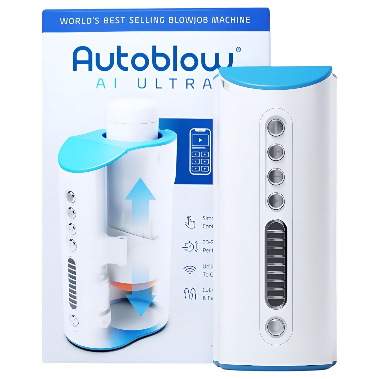 Autoblow A.I. Ultra - hálózati szuper száj maszturbátor (fehér) Autoblow A.I. Ultra - hálózati szuper száj maszturbátor (fehér)
