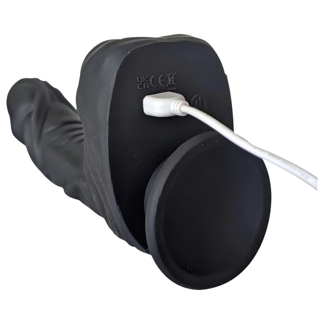 Naked Addiction - forgó-lökő élethű vibrátor (fekete) Naked Addiction - forgó-lökő élethű vibrátor (fekete)