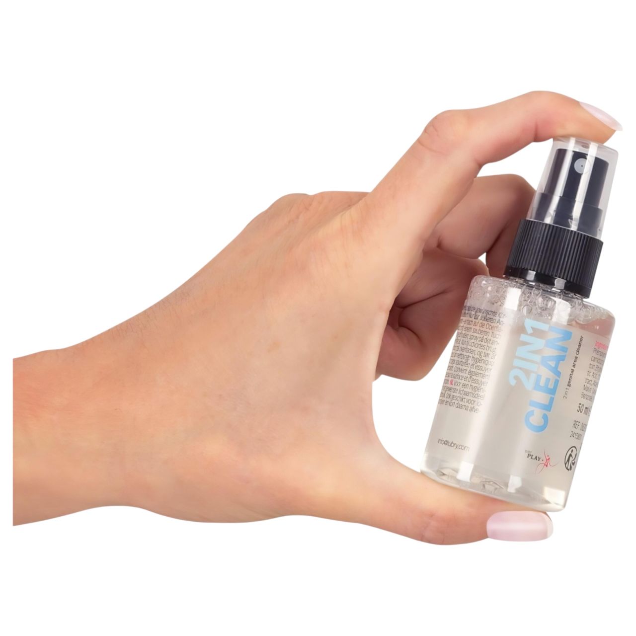 Just Play 2in1 Clean - fertőtlenítő spray (50ml) Just Play 2in1 Clean - fertőtlenítő spray (50ml)