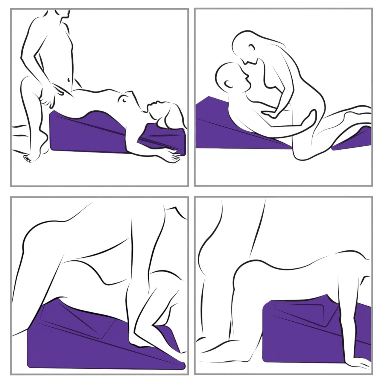 Liberator Wedge/Ramp - 2db-os szexpárna (fekete) Liberator Wedge/Ramp - 2db-os szexpárna (fekete)