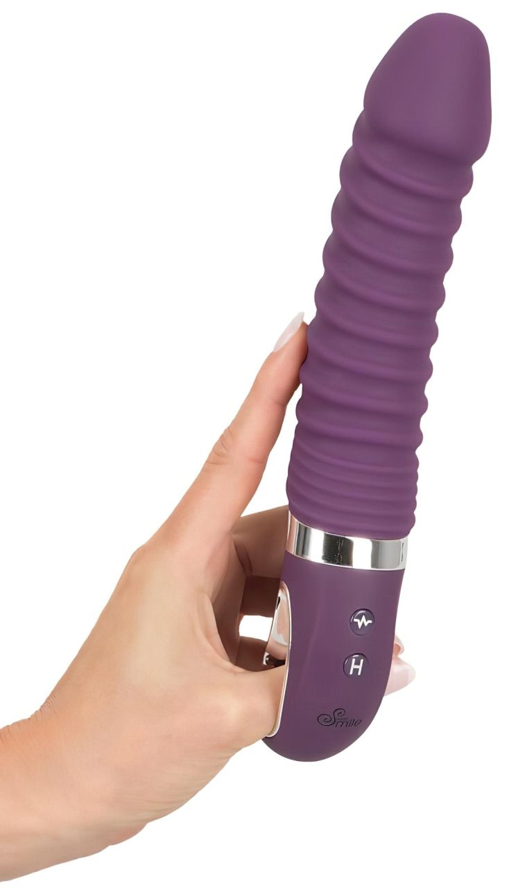 SMILE Soft - akkus, melegítő vibrátor (lila) SMILE Soft - akkus, melegítő vibrátor (lila)