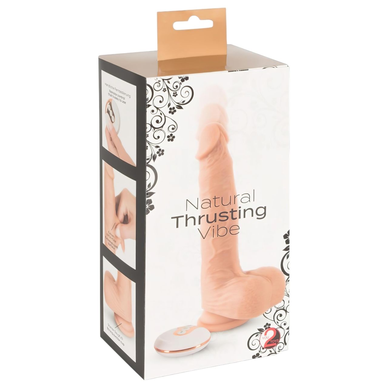 You2Toys - Natural - lökő vibrátor (natúr) You2Toys - Natural - lökő vibrátor (natúr)