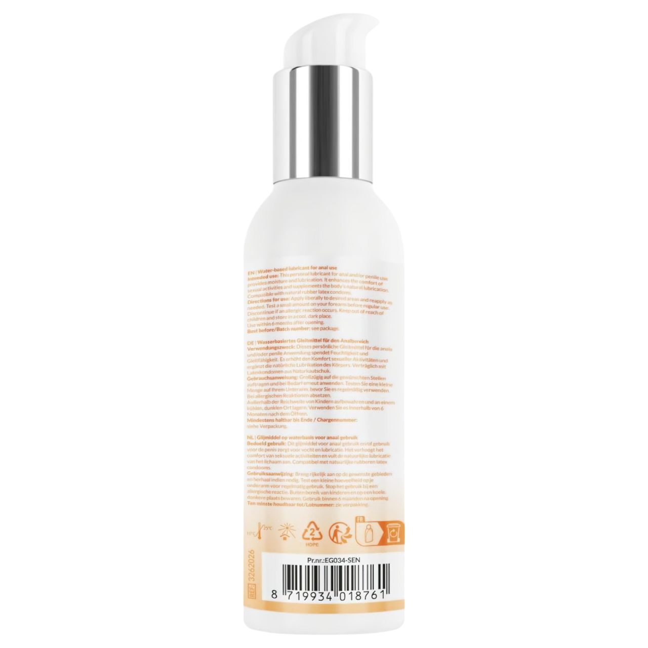 EasyGlide Sensitive - anál vízbázisú síkosító (150 ml)