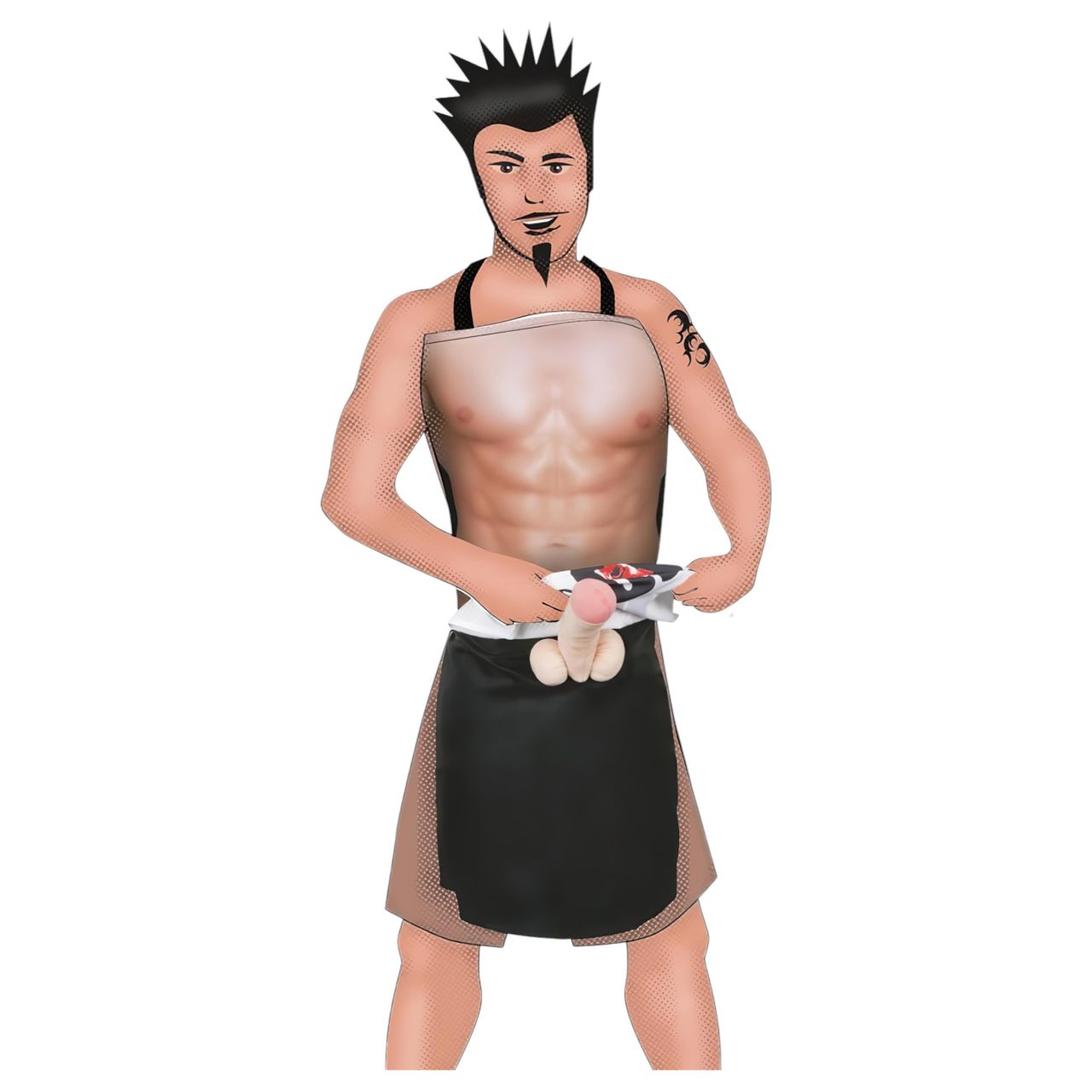 CHEFCOCK - BIG BOSS mókás kötény CHEFCOCK - BIG BOSS mókás kötény