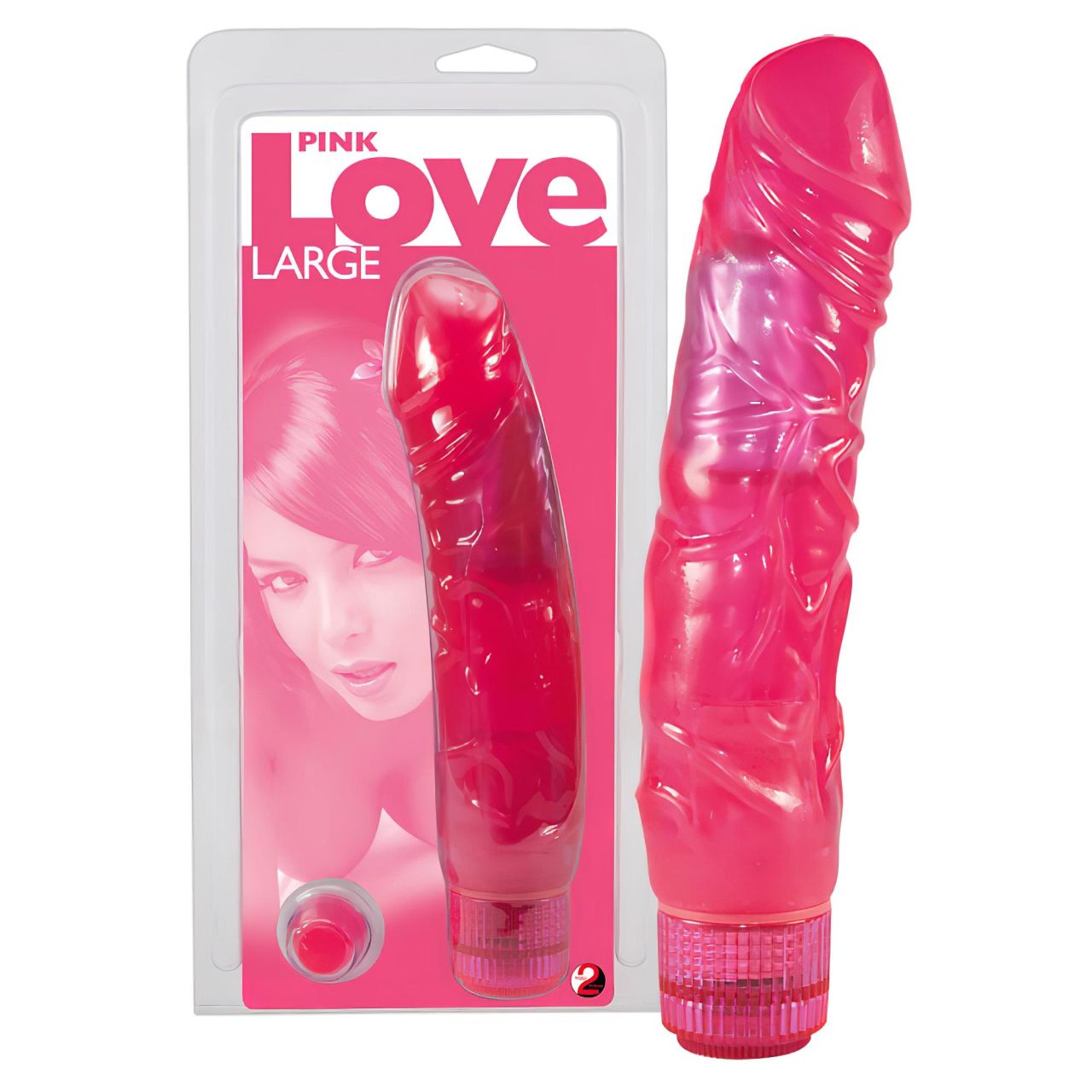 You2Toys - Pink Love - nagy vibrátor You2Toys - Pink Love - nagy vibrátor