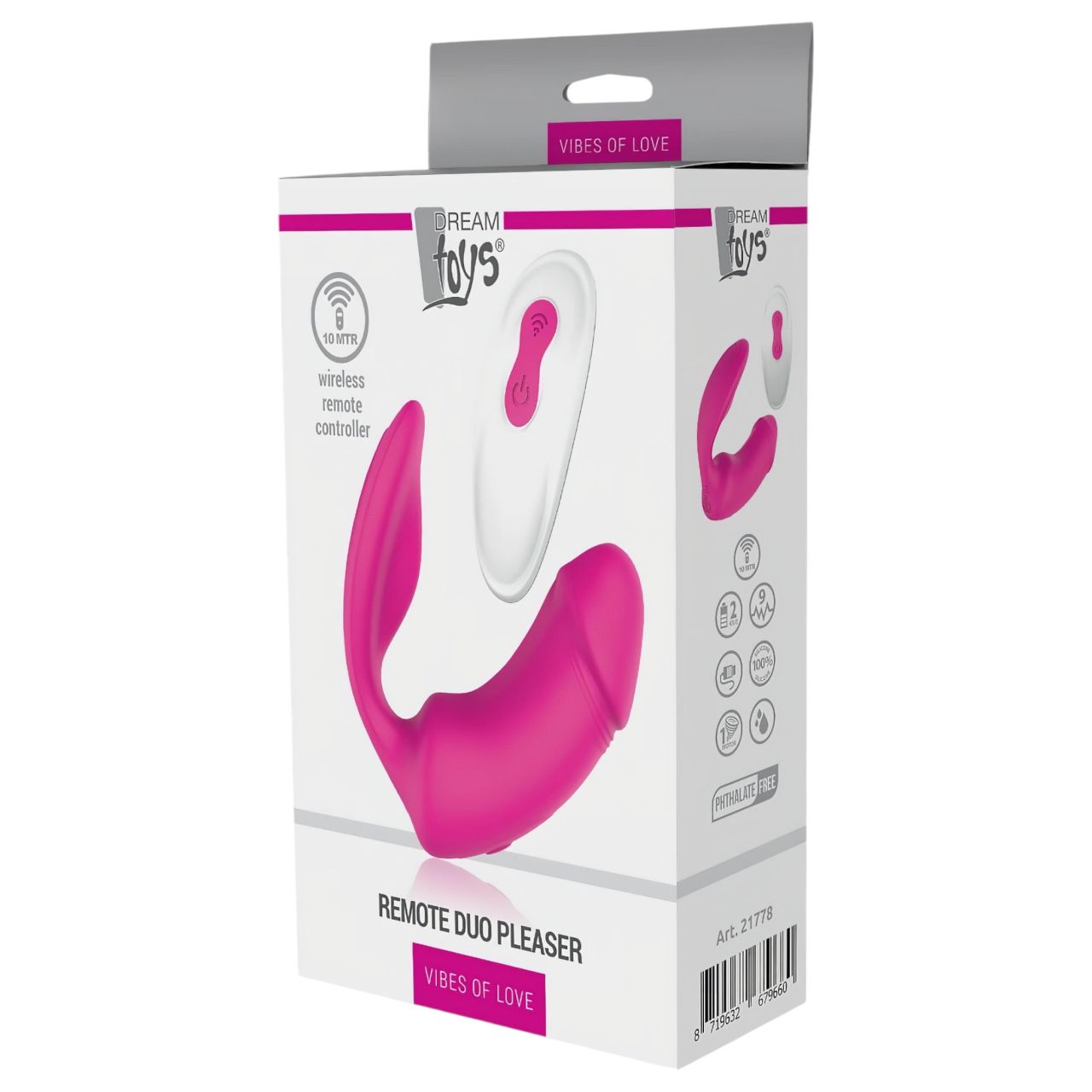 Vibes of Love Duo - 2in1 csikló vibrátor (pink) Vibes of Love Duo - 2in1 csikló vibrátor (pink)