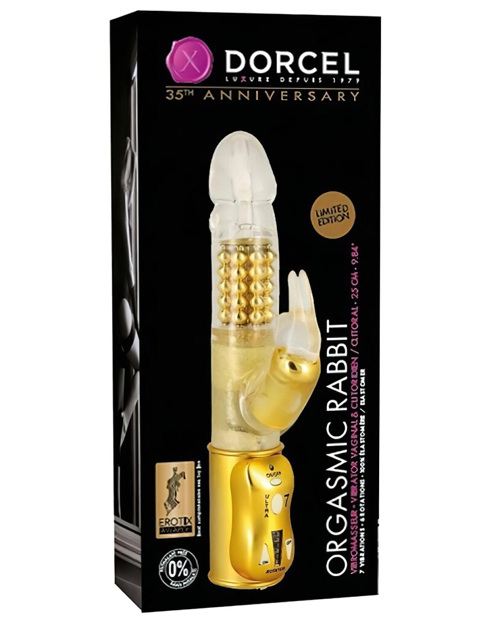 / Dorcel Orgasmic Rabbit - csiklókaros vibrátor (arany) / Dorcel Orgasmic Rabbit - csiklókaros vibrátor (arany)