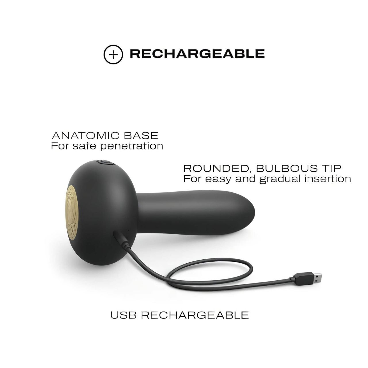 Dorcel Deep Thrust - lökő vibrátor (fekete) Dorcel Deep Thrust - lökő vibrátor (fekete)