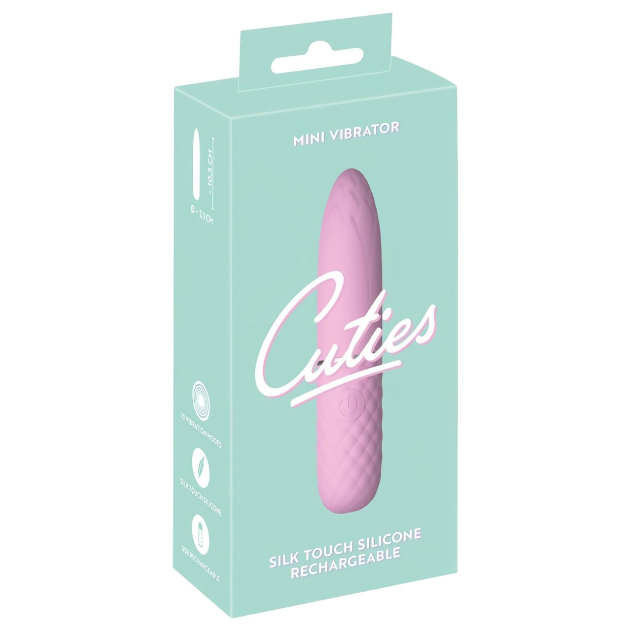 Cuties - mini vibrátor (pink) Cuties - mini vibrátor (pink)